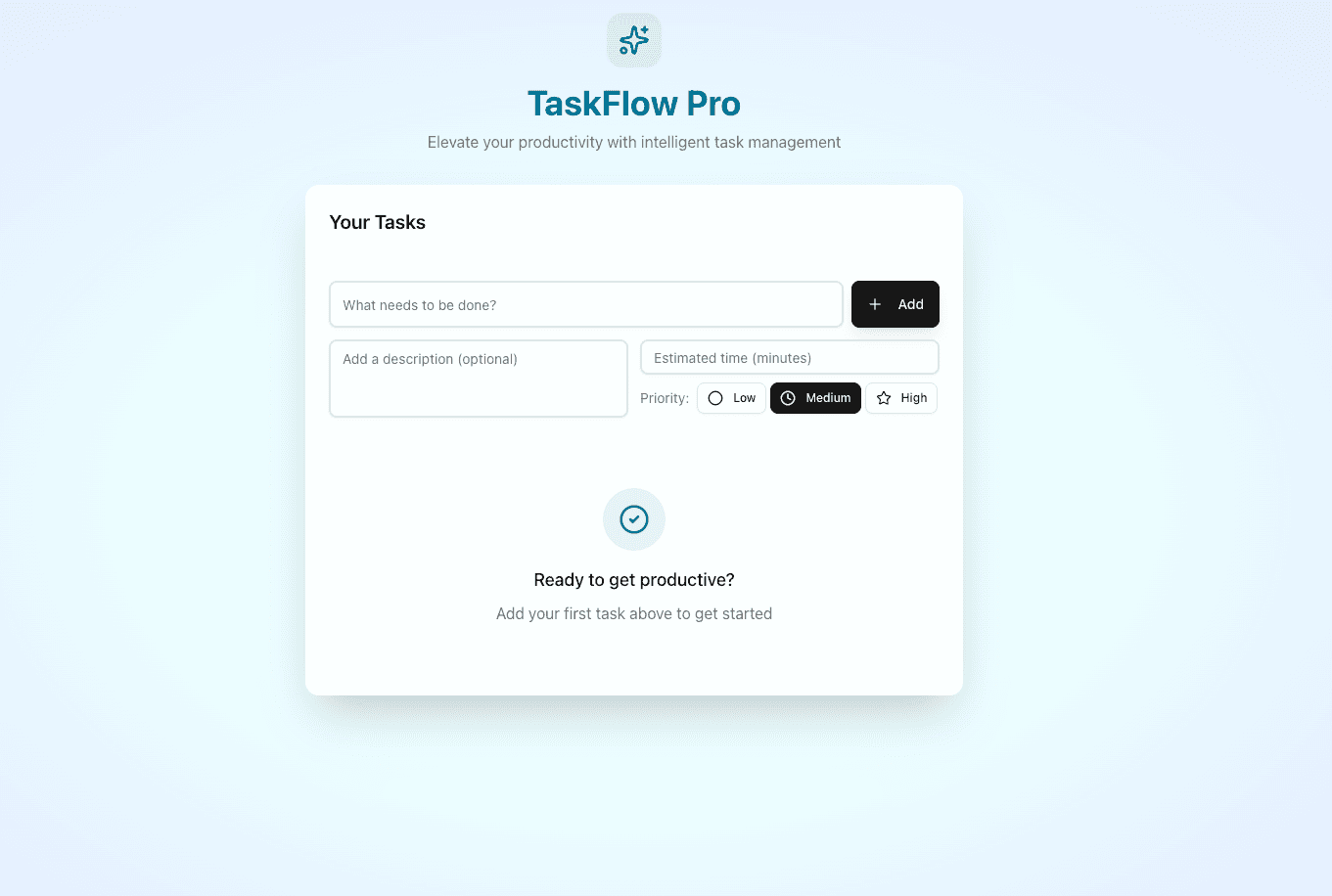 TaskFlow Pro